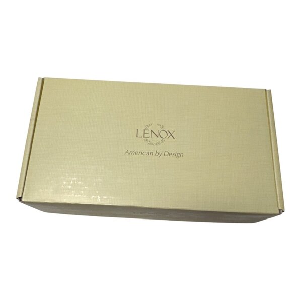 Lenox Pineapple Candy Dish 6.9" Ceramic Cream Gold Accents - Picture 2 of 11